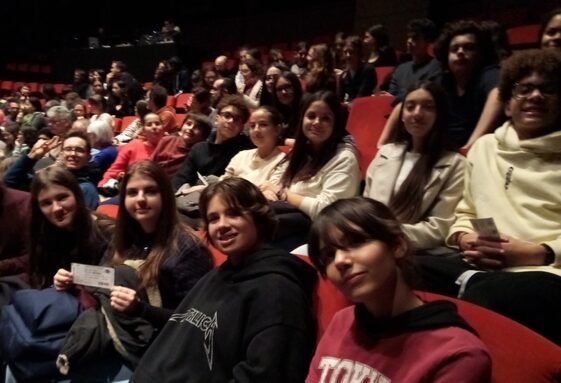 Option théâtre Secondes du Lycée la Pléiade 38 au TNP et classes collèges